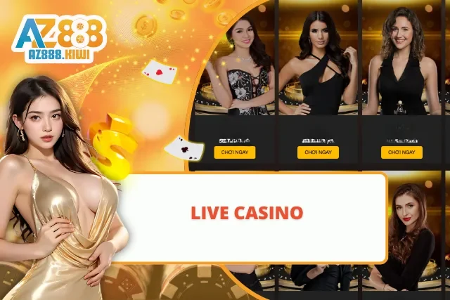 Không khí sòng bạc chân thật ngay tại nhà cùng AZ888